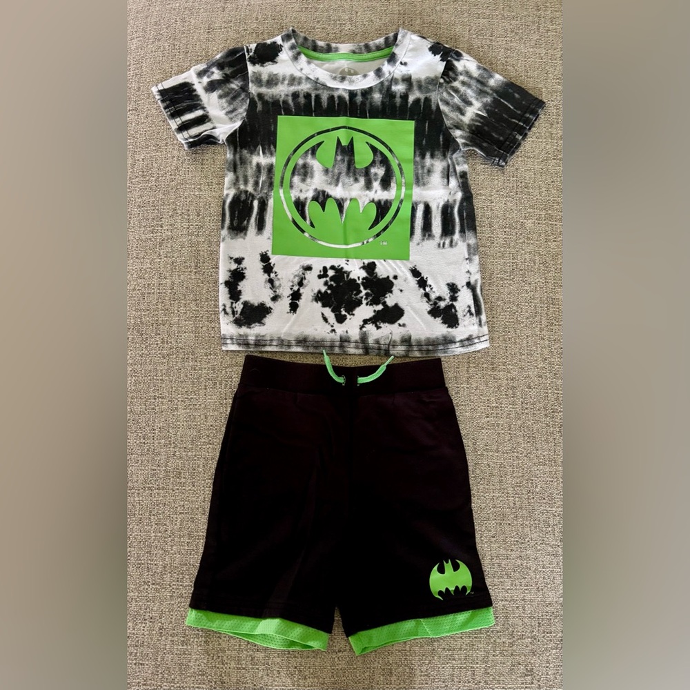 Batman Kids Set - Black, White, and Green